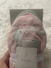 Baby Bath Set 4-piece  Hooded Towel 3 Washcloths