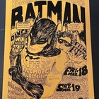 Janis Joplin Batman Fillmore 1966 Concert Poster Wes Wilson Reproduction A3