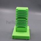 Dental Impression Tray Holder Stand Dispenser For Washing   Drying Double Base