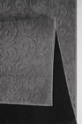 Non Slip Carpet Runner Rug  Machine Washable   Pvc Rubber Backing  Plain Gray