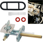 Petcock Fuel Shutoff Valve Kit  Three Settings  Compatible With Suzuki Yamaha