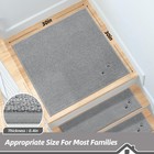 Beqhause Stair Landing Rug Non-slip 30x30  Square Stair Landing Mats For Stai   