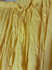 Prairie Skirt  Yellow Maxi  Sz Medium  Features A Crinkled Or Gathered Waistband
