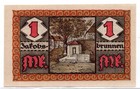 1921 Germany Jakobsberg Notgeld 1 Mark Note  3803 