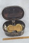 Antique Epaulets Epaulette W Box Civil War Uniform Gold Bullion 19th Original