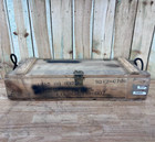 Wooden Surplus Ammo Crate M2 M30 Mortar Explosives Box U s  Military Munitions