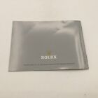 Rolex Submariner Booklet 1993 - 2010 Genuine Language English Select Age