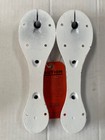 Sure Grip  white Magnesium  Magnum Speed Roller Skate Plates Size 4