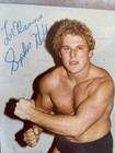 Vintage 1982 Signed Spike Huber Memphis Wrestling Photo Wwa Dick Bruiser Indy
