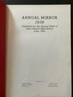 Lima Central High School Yearbook 1938  annual Mirror  38 Lima  Ohio Oh
