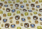 J5  wow  Tiddliwinks Safari Jungle Zoo Animals Fitted Crib Toddler Bed Sheet