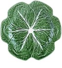Bordallo Pinheiro Cabbage Green Dinner Plate  Set Of 4