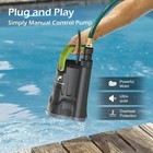 Fluentpower 1 2hp  2500gph Submersible Sump Pump Utility Water Pump
