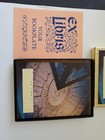 Vintage Midcentury Ab Antioch Bookplate Co  Ex Libris Sun Dial  Bookplates Usa