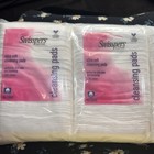 New Swisspers Premium Ultra Soft Facial Cleansing Pads  150 Count White