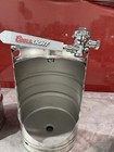 Custom Keg Urinal With Top Manual Flush   Beer Tap Handle