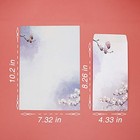 60pc Vintage Ink Stationery Set 40 Letter Sheets 20 Envelopes 10 2 X 7 3 In