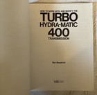 Turbo Hydra-matic 400 Transmission Repair Manual 1987 Automotive Service Book