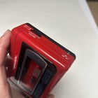 Vintage Realistic Stereo-mate Portable Cassette Player In Red Scp-28 - Tested