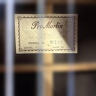 Martin W-200 Vertical Logo Acoustic Guitar Vintage With Hard Case Used