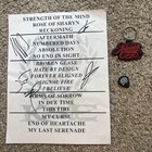 Killswitch Engage 2026 Tour Signed Setlist   Guitar Pick   Keychain