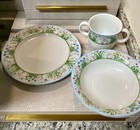 Tiffany   Co Meadows Fine China 3 Piece Children   s Place Set Mint W box Unused 