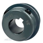 Ak20-3 4 Cast Iron 2  Single Groove Pulley A Section V Belt 4l 3 4  Shaft Bore