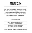 Garmin Etrex 22x Handheld Gps Unit Waterproof Hiking Geocaching Navigator