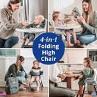 Chicco Zest 4-in-1 Folding High Chair - Multi-use Feeding Chair   Youth Stool