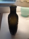 Historical Flask   Gviii-27   Sunburst   Flask  Strong Amber   