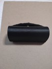 Vintage Black Satin Beaded Lipstick Case Holder With Mirror