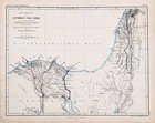 Rare 1855 Plan Of The Suez Canal - Egypt - Palestine  Map Original Petermann