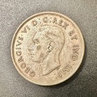 1941 Canada Fifty 50 Cents  800 Silver Coin King George Vi Half Dollar
