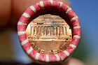 Tails Only Lincoln Cent Original Bank Wrap Roll Zinc Obw Penny Roll