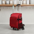 Rolling Housekeeping Backpack Easy To Move Rolling Cleaning Backpack