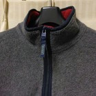 Aigle Vintage 90s Fleece Half Zip Top Large Size