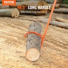 Vevor Cant Hook Tool 46 5 In Heavy Duty Steel Log Roller Forestry Logging Tools