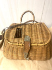 Vintage Fishing Creel Basket
