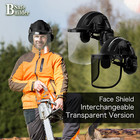Q20 Forestry Safety Helmet 3 In 1 Chainsaw Arborist Helmet With Face Shield   Ea