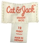 Cat   Jack Boys Size 12 Husky School Uniform Pants Fighter Pilot Blue