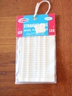 Vintage Penn Straight Pins Nickel Plated Brass     New In Package