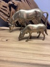 Set Of Vintage Brass Horse Statues