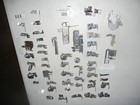 Lot Vintage Singer Greist Simanco Sewing Machine Attachments Accessories Parts
