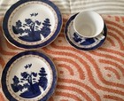 Royal Doulton Real Old Willow Place Setting 5 Piece Complete Made In England