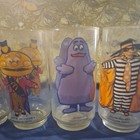 Vintage 1977 Mcdonalds Collectors Series Glasses Tumblers Series Of 6