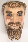 Vintage Mexican Catrin  Tlaxcala Mask W  Moving Eyelids  c 1950-60  