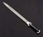 16   handmade Carbon Steel Double Edge Dagger Knife Fighting War Sword Full Tang