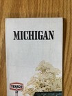Texaco Map Michigan Lansing Detroit Grand Rapids 1975 Gas Oil Advertising