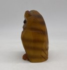 Vintage Wooden Hand Carved Owl Figurine