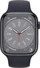 Apple Watch Series 8 Gps   Lte 45mm Midnight Aluminum Case Midnight Sport Band